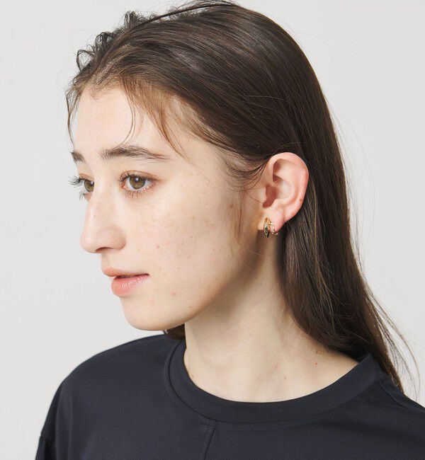 UNITED ARROWS「カービングC イヤリング」|イヤリング|