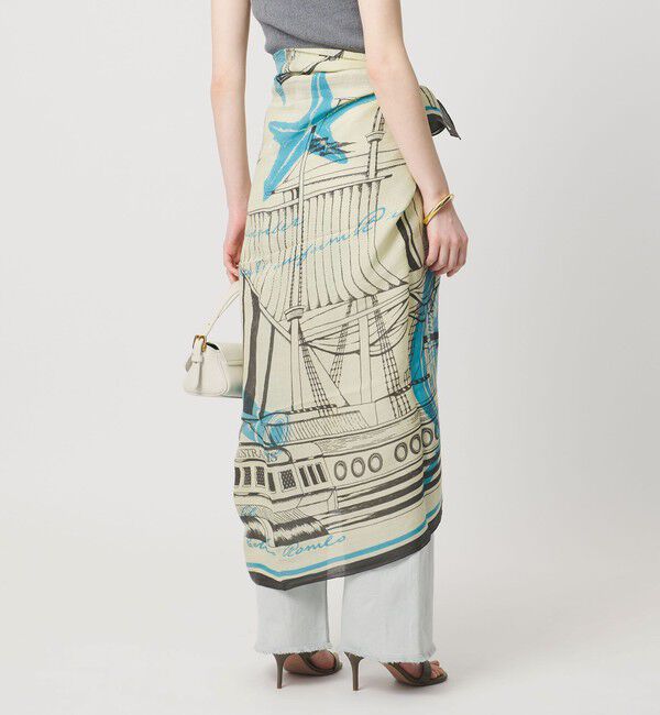 UNITED ARROWS「【一部別注】＜manipuri＞C/SI ストール」|ストール|