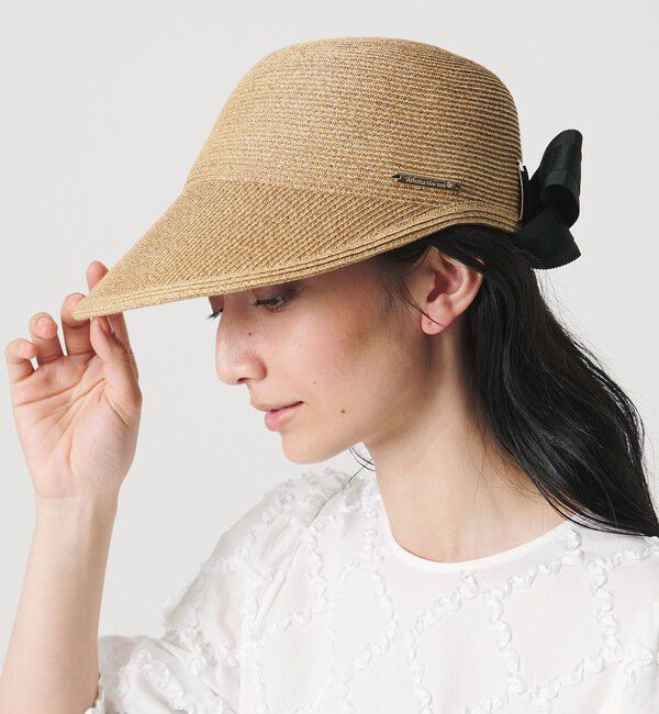 UNITED ARROWS「＜Athena New York＞JANET キャップ」|キャップ・キャスケット|BLACK