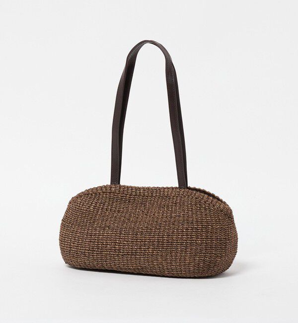 UNITED ARROWS「アバカ コクーン バッグ」|かごバッグ|
