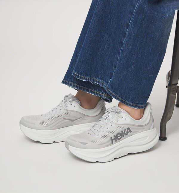UNITED ARROWS green label relaxing「＜HOKA＞ボンダイ 9 スニーカー」|スニーカー|LT.GRAY