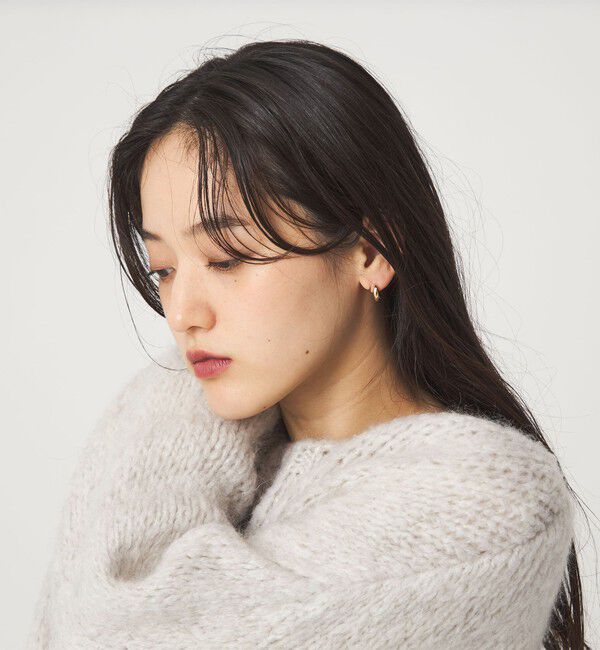 UNITED ARROWS green label relaxing「【WEB限定】プチ クリップフープ ピアス」|ピアス|