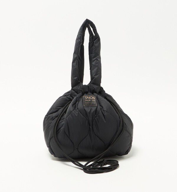 UNITED ARROWS green label relaxing「＜TAION＞ソフトシェル M ダウン トートバッグ」|トートバッグ|BLACK