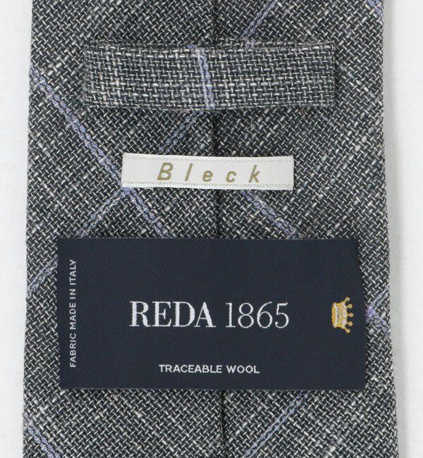 UNITED ARROWS green label relaxing「＜Bleck＞8.0cm REDA チェック2 ネクタイ」|ネクタイ・蝶ネクタイ|