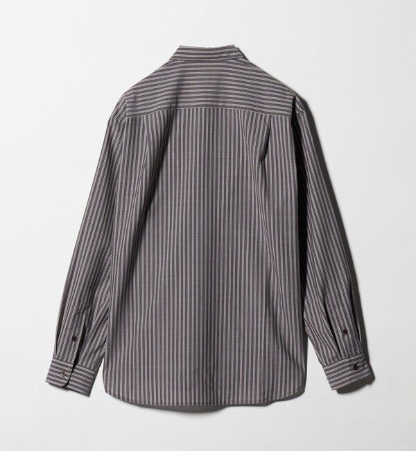 UNITED ARROWS green label relaxing「ウォッシャブル トロ パターン ジャストルーズ シャツ -ストレッチ-」|シャツ・ブラウス|