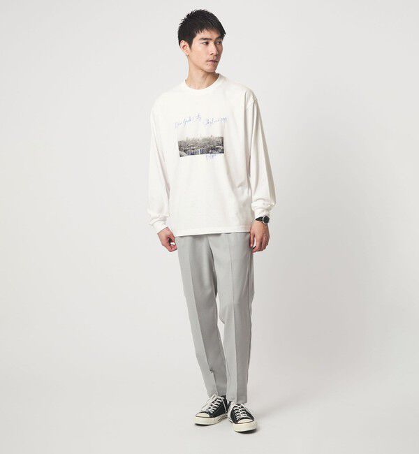 UNITED ARROWS green label relaxing「【別注】＜Filphies＞ニューヨーク フォト 長袖 Tシャツ」|Tシャツ・カットソー|