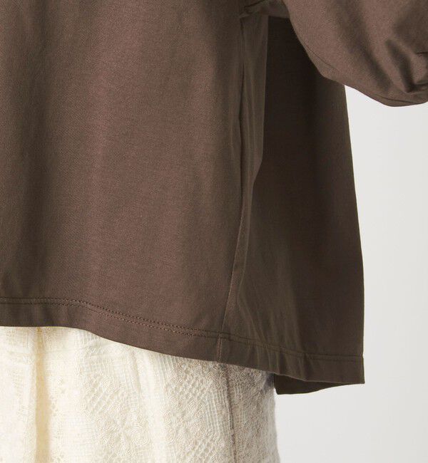 UNITED ARROWS green label relaxing「ギャザースリーブ プルオーバー カットソー」|Tシャツ・カットソー|