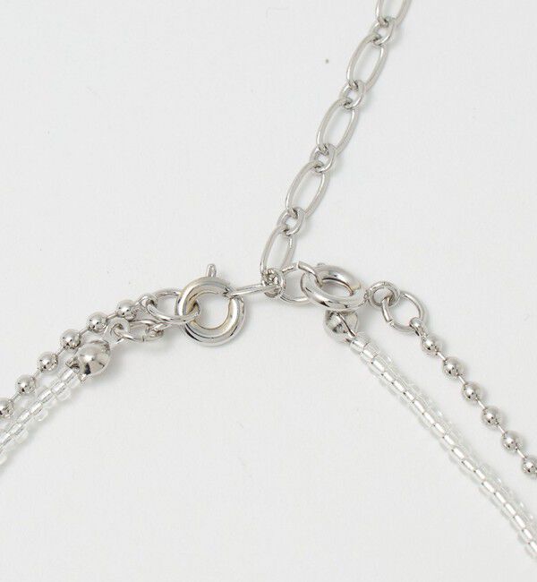 UNITED ARROWS green label relaxing「2WAY ビーズ＆ボールチェーン ネックレス」|ネックレス|