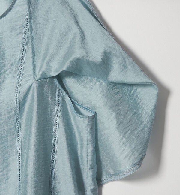 EMMEL REFINES「＜EMMEL REFINES＞EM ハシゴレース フレアスリーブ ブラウス」|シャツ・ブラウス|