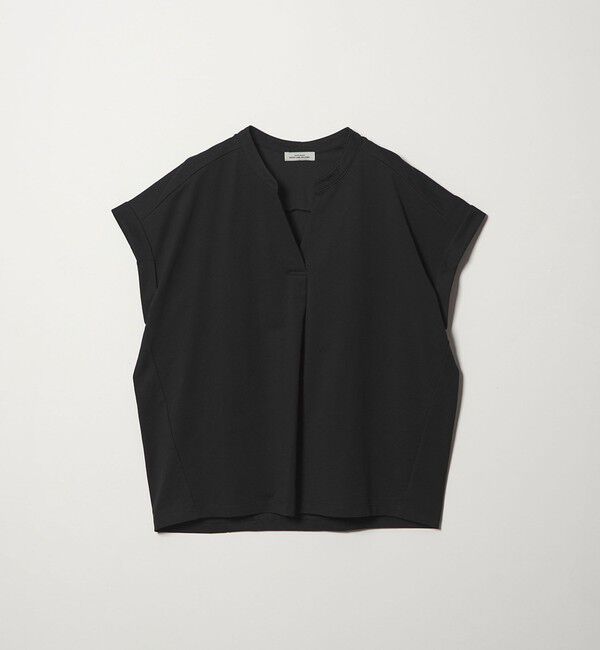 UNITED ARROWS green label relaxing「【WEB限定】＜at ease＞スキッパー カットソー 接触冷感 UVカット 遮熱」|Tシャツ・カットソー|