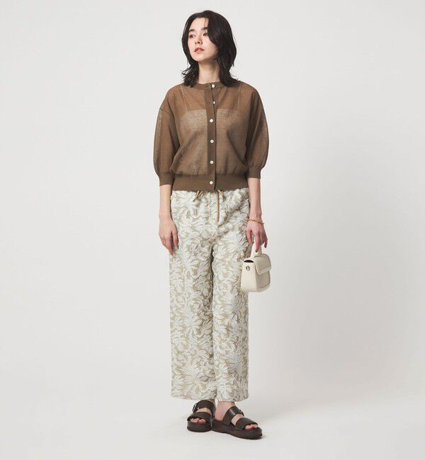 UNITED ARROWS green label relaxing「シアー カーディガン ニット ウォッシャブル」|カーディガン|