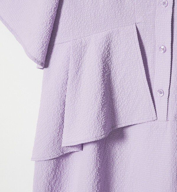 EMMEL REFINES「＜EMMEL REFINES＞EM カラミタンブラー フリル ワンピース」|ワンピース|