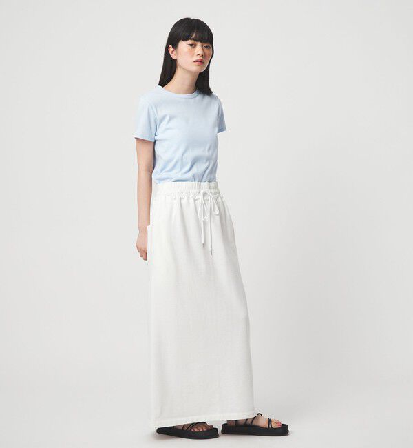 EMMEL REFINES「＜EMMEL REFINES＞EM ソフトウラケ スウェット スカート」|スカート|