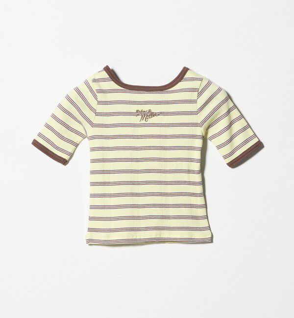 UNITED ARROWS green label relaxing「【別注】＜Robert P. Miller＞5分袖 Tシャツ / キッズ  100cm-130cm」|Tシャツ・カットソー|YELLOW