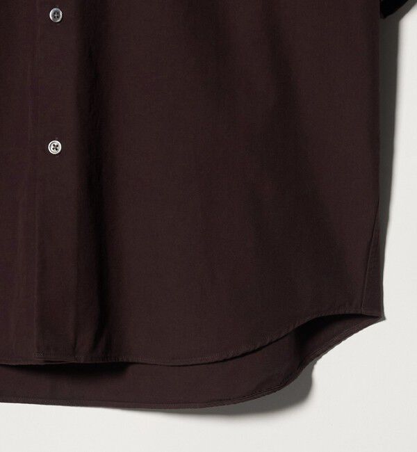 UNITED ARROWS green label relaxing「FINE BASIC スビン オックスフォード ジャストルーズ 半袖 シャツ」|シャツ・ブラウス|