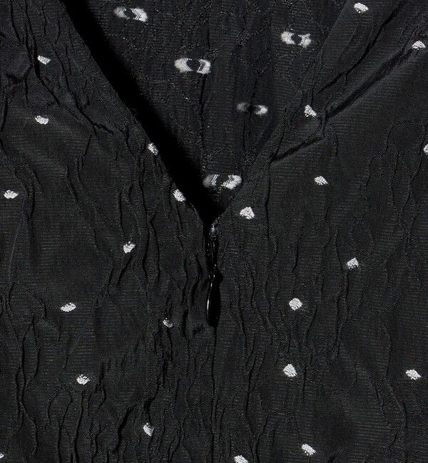 EMMEL REFINES「＜ANDRESD＞バブルスリーブ ジャガード ワンピース＜ Select by EMMEL REFINES ＞」|ワンピース|