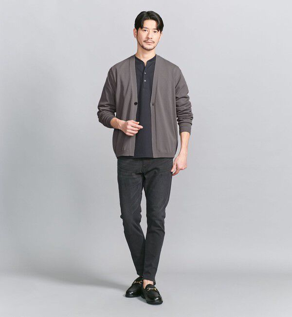 BEAUTY&YOUTH UNITED ARROWS「【WEB限定 WARDROBE SMART】KOUKIN ハイゲージ ニット カーディガン【抗菌・防臭】」|カーディガン|