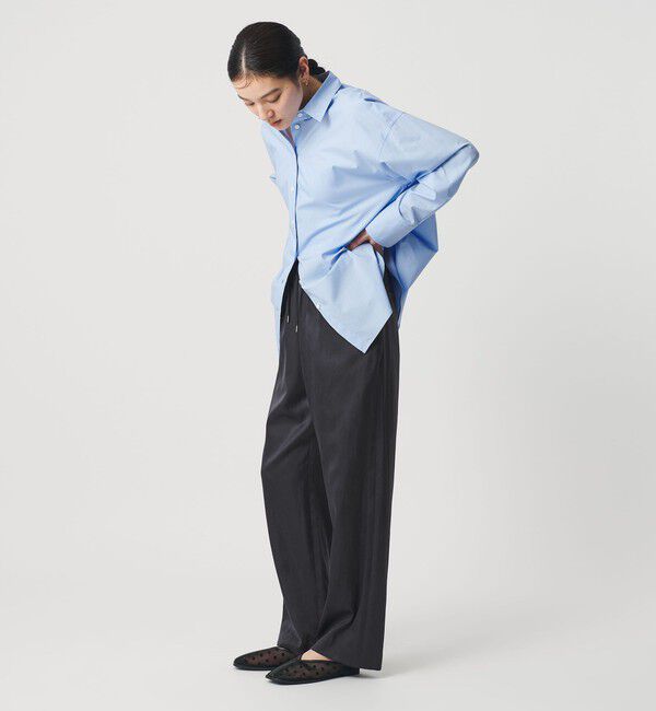 BEAUTY&YOUTH UNITED ARROWS「サテンドロースト ワイドパンツ ウォッシャブル」|その他|