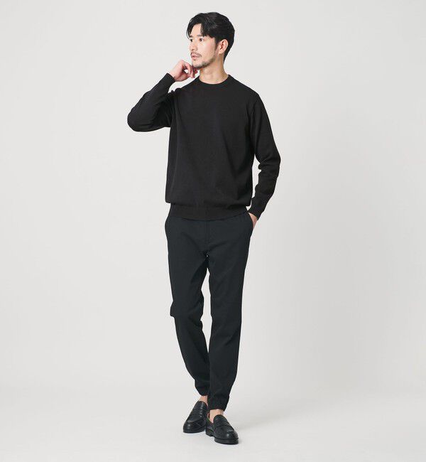 BEAUTY&YOUTH UNITED ARROWS「【WEB限定 WARDROBE SMART】KOUKIN ハイゲージ ニット クルーネック【抗菌・防臭】」|ニット・セーター|