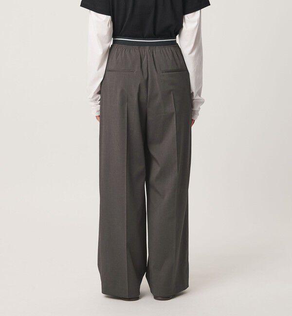 BEAUTY&YOUTH UNITED ARROWS「ラインゴム ワイドパンツ ウォッシャブル 防シワ」|その他|