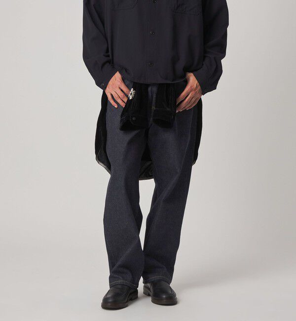 STEVEN ALAN「＜Steven Alan＞ 13.5oz デニム 5ポケット バギー パンツ」|デニム|