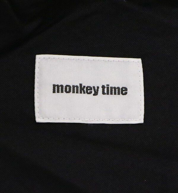 MONKEY TIME「デニム シンチ バックル スーパー バギー パンツ」|チノ|