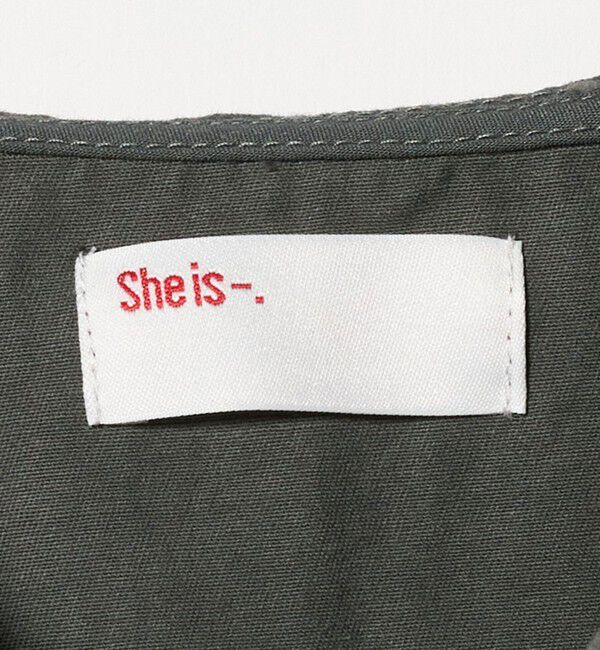 BEAUTY&YOUTH UNITED ARROWS「＜She is-.＞レースアップ セーラーカラー ブラウス」|シャツ・ブラウス|