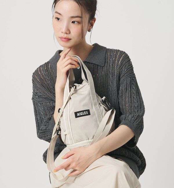BEAUTY&YOUTH UNITED ARROWS「＜AIGLE＞コンパクト 2WAY ドロストバッグ」|ショルダー・メッセンジャー|