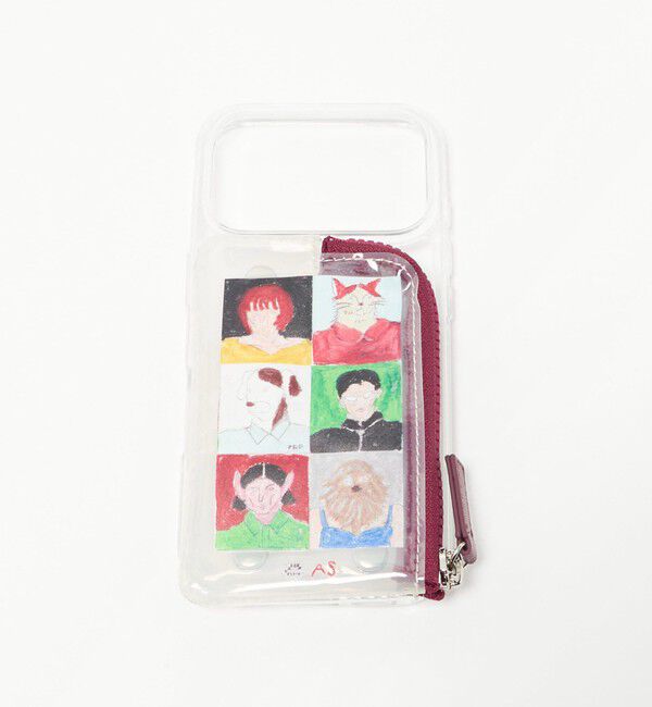 BEAUTY&YOUTH UNITED ARROWS「＜A SCENE&times;CONVENIENCE YOUNG＞PVC クリア ケース 17Pro」|モバイルケース|WINE