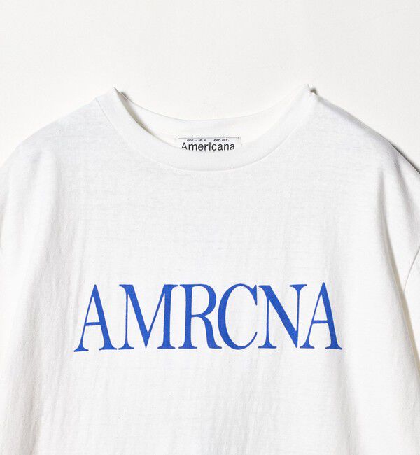 BEAUTY&YOUTH UNITED ARROWS「＜Americana＞ロゴ ショートスリーブ Tシャツ」|Tシャツ・カットソー|