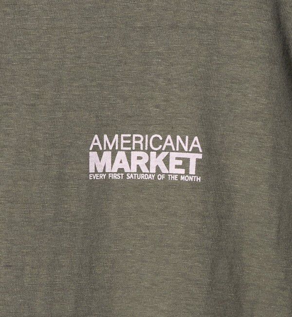 BEAUTY&YOUTH UNITED ARROWS「＜Americana＞ロゴ ショートスリーブ Tシャツ」|Tシャツ・カットソー|