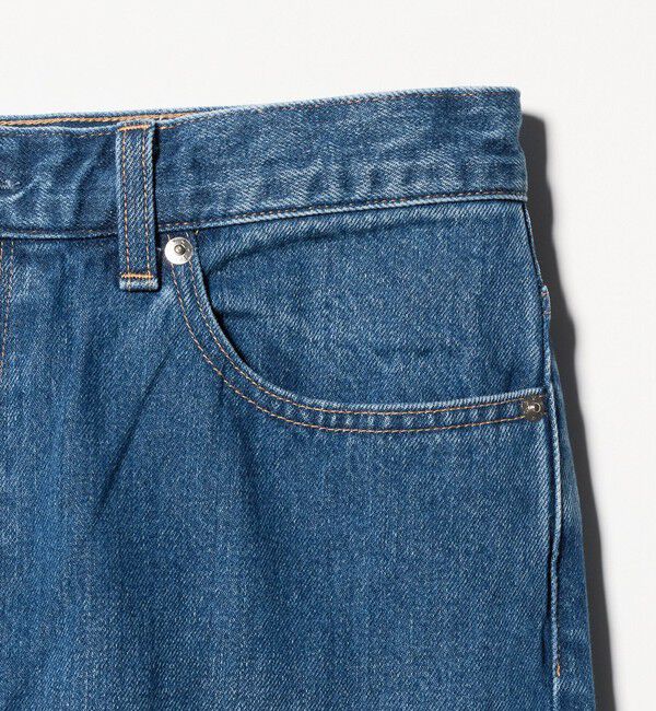 BEAUTY&YOUTH UNITED ARROWS「フェード リラックス デニム 5ポケット NO.8」|チノ|