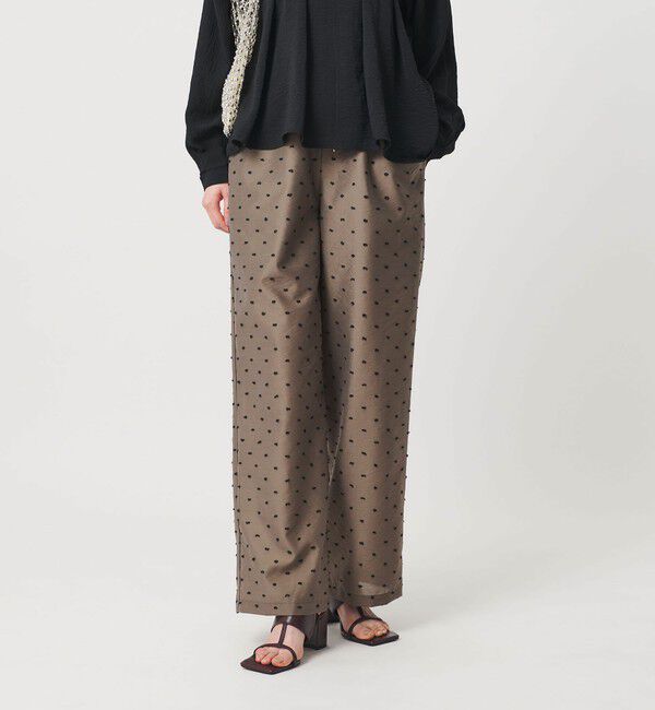 BEAUTY&YOUTH UNITED ARROWS「【WEB限定 Wardrobe DAILY MINIMAL】ドビードット イージーパンツ ウォッシャブル」|その他|