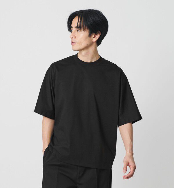 BEAUTY&YOUTH UNITED ARROWS「スビン ドルマン ハーフスリーブ クルーネック Tシャツ」|Tシャツ・カットソー|