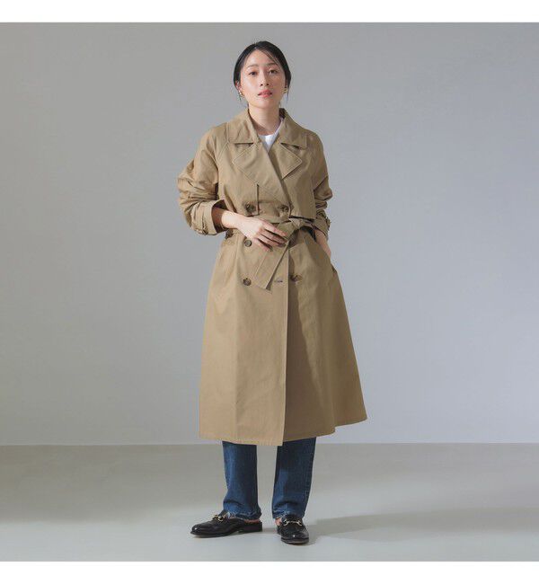 Demi-Luxe BEAMS 「ライト トレンチコート」|トレンチコート|BEIGE