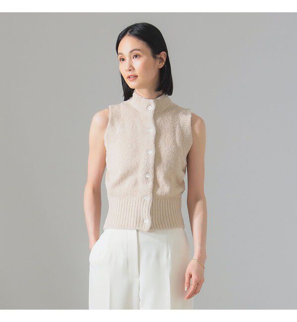 Demi-Luxe BEAMS 「CINOH / ファンシーモール ベスト」|ニット・セーター|