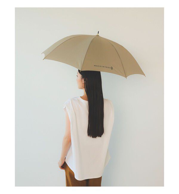 Demi-Luxe BEAMS 「MACKINTOSH / HERIOT ソリッド 長傘」|傘|