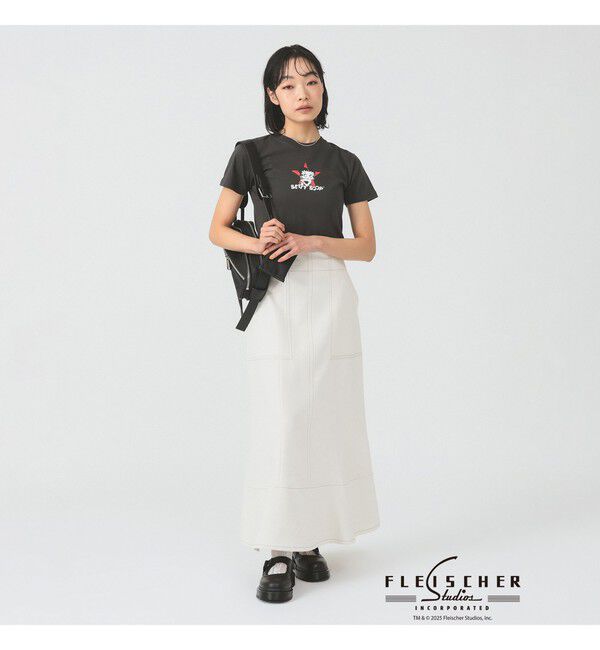 Ray BEAMS 「ステッチ マーメイド スカート」|スカート|