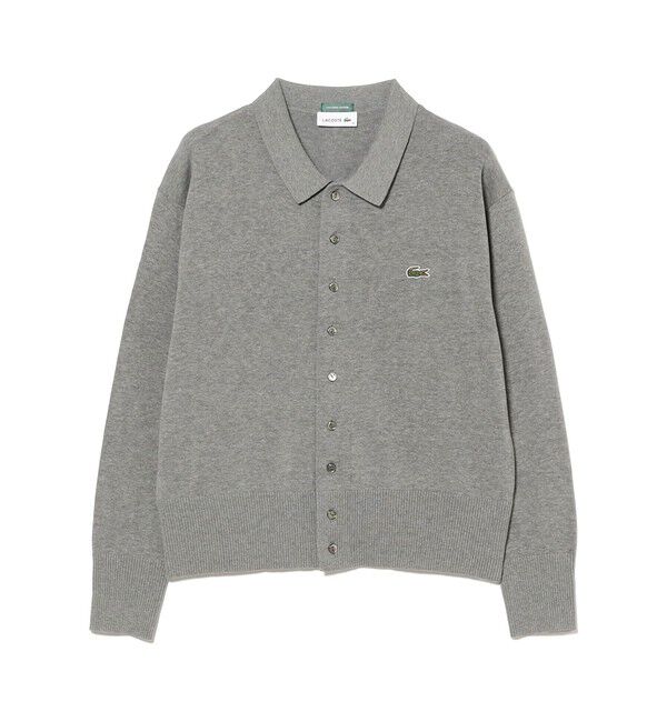 BEAMSBOY「【別注】LACOSTE / ポロ カーディガン」|ニット・セーター|