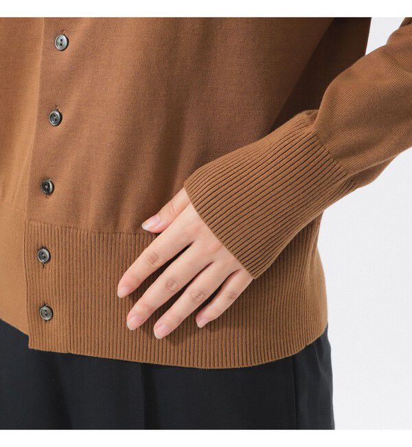 BEAMSBOY「【別注】LACOSTE / ポロ カーディガン」|ニット・セーター|