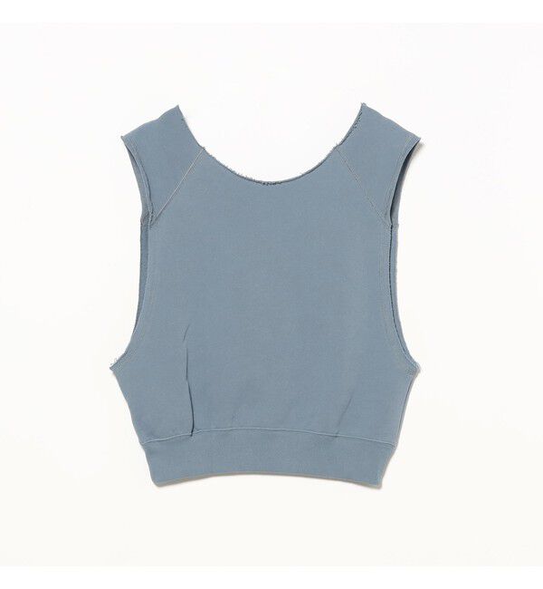 BEAMSBOY「カットオフ スウェット ベスト」|ベスト・ジレ|