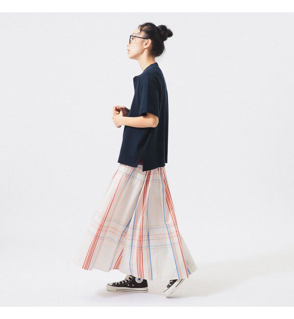 BEAMSBOY「ボーイ ビッグ タータン スカート」|スカート|