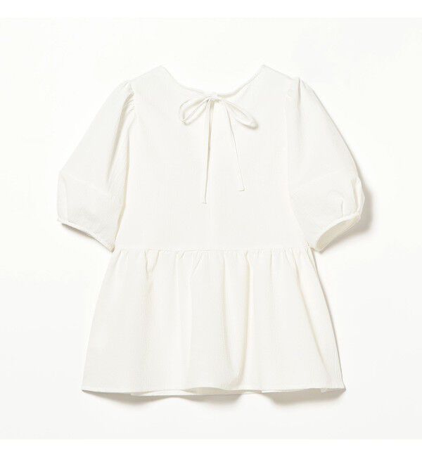 Ray BEAMS 「ランタンスリーブ ギャザー ブラウス」|シャツ・ブラウス|