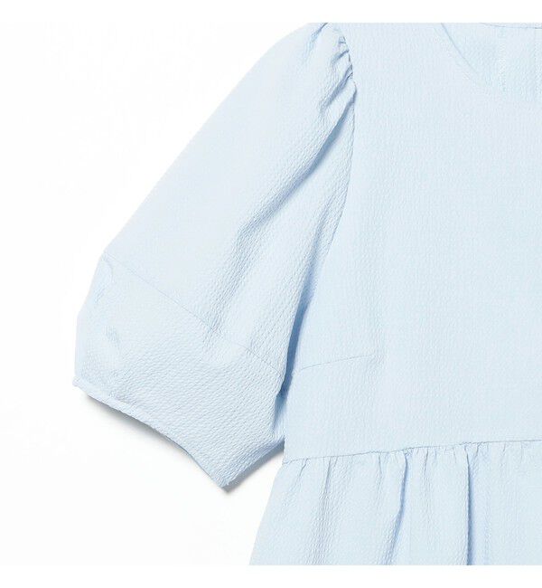 Ray BEAMS 「ランタンスリーブ ギャザー ブラウス」|シャツ・ブラウス|