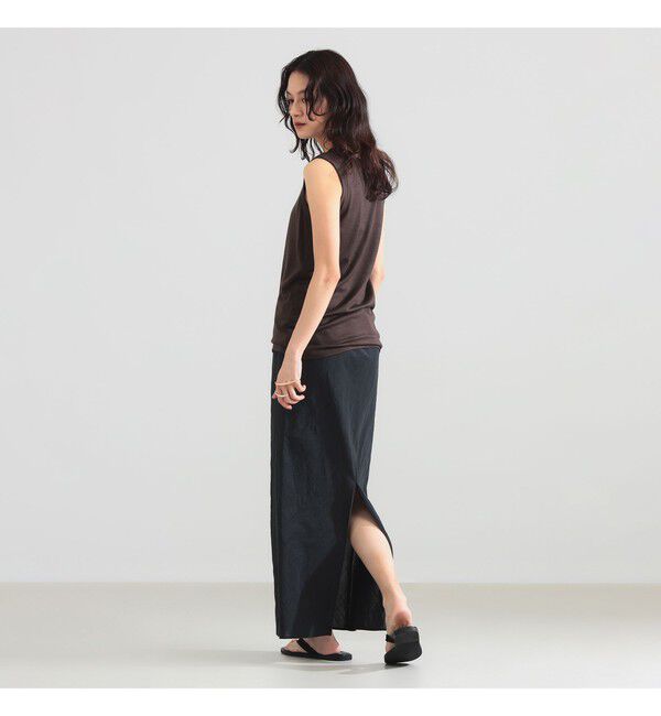 Demi-Luxe BEAMS 「コットンラミー バイアス スカート」|スカート|