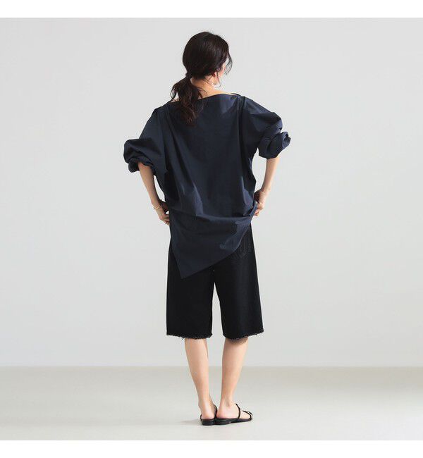 Demi-Luxe BEAMS 「ギャザー ショルダー ブラウス」|シャツ・ブラウス|