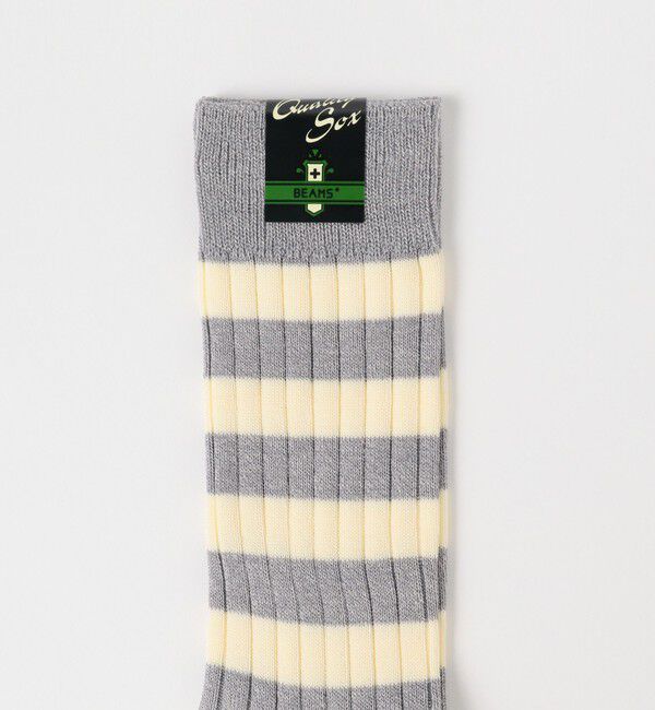 BEAMS PLUS「Rib Stripe Socks」|ソックス|