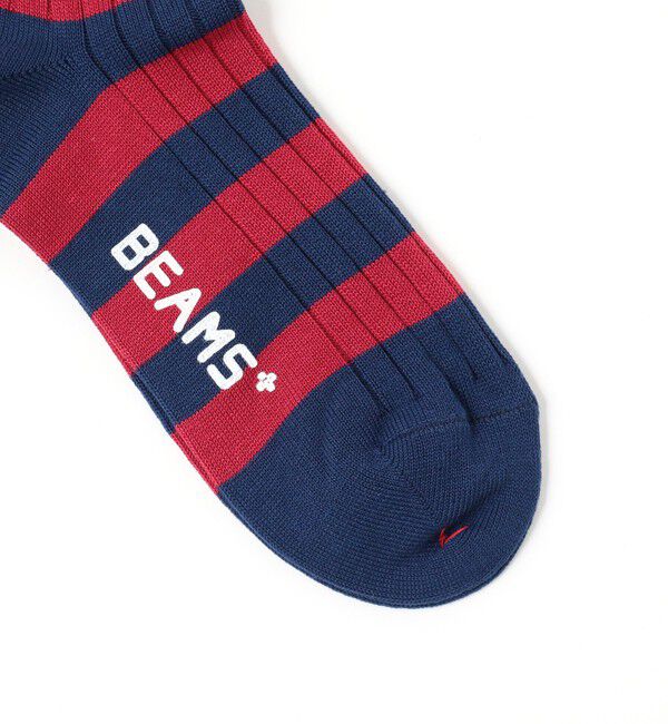BEAMS PLUS「Rib Stripe Socks」|ソックス|