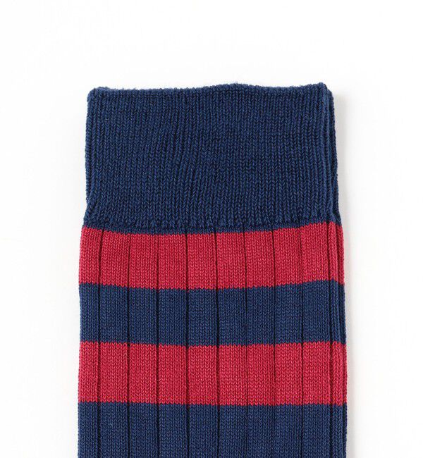 BEAMS PLUS「Rib Stripe Socks」|ソックス|