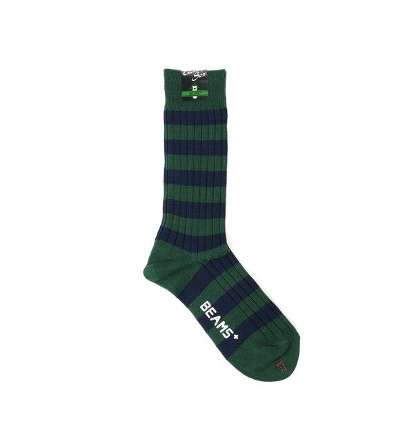 BEAMS PLUS「Rib Stripe Socks」|ソックス|